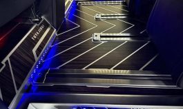 V圖 黑檀 全鋁精雕地板