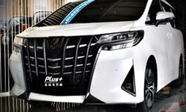 Alphard 30系前保桿黑化