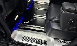 ALPHARD 40 崑崙系列黑色大理石鋁地板